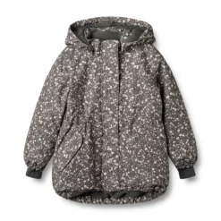 Wheat Winterjacke Tove „Black Sea Open Flowers“