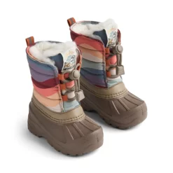 Wheat Winterstiefel Aleex „Rainbow Waves“, Wollfutter