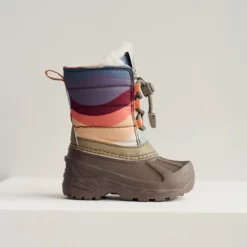 Wheat Winterstiefel Aleex „Rainbow Waves“, Wollfutter