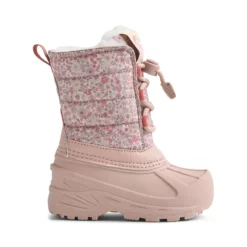 Wheat Winterstiefel Aleex „Rose Powder Flowers“, Wollfutter