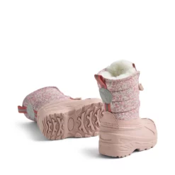 Wheat Winterstiefel Aleex „Rose Powder Flowers“, Wollfutter