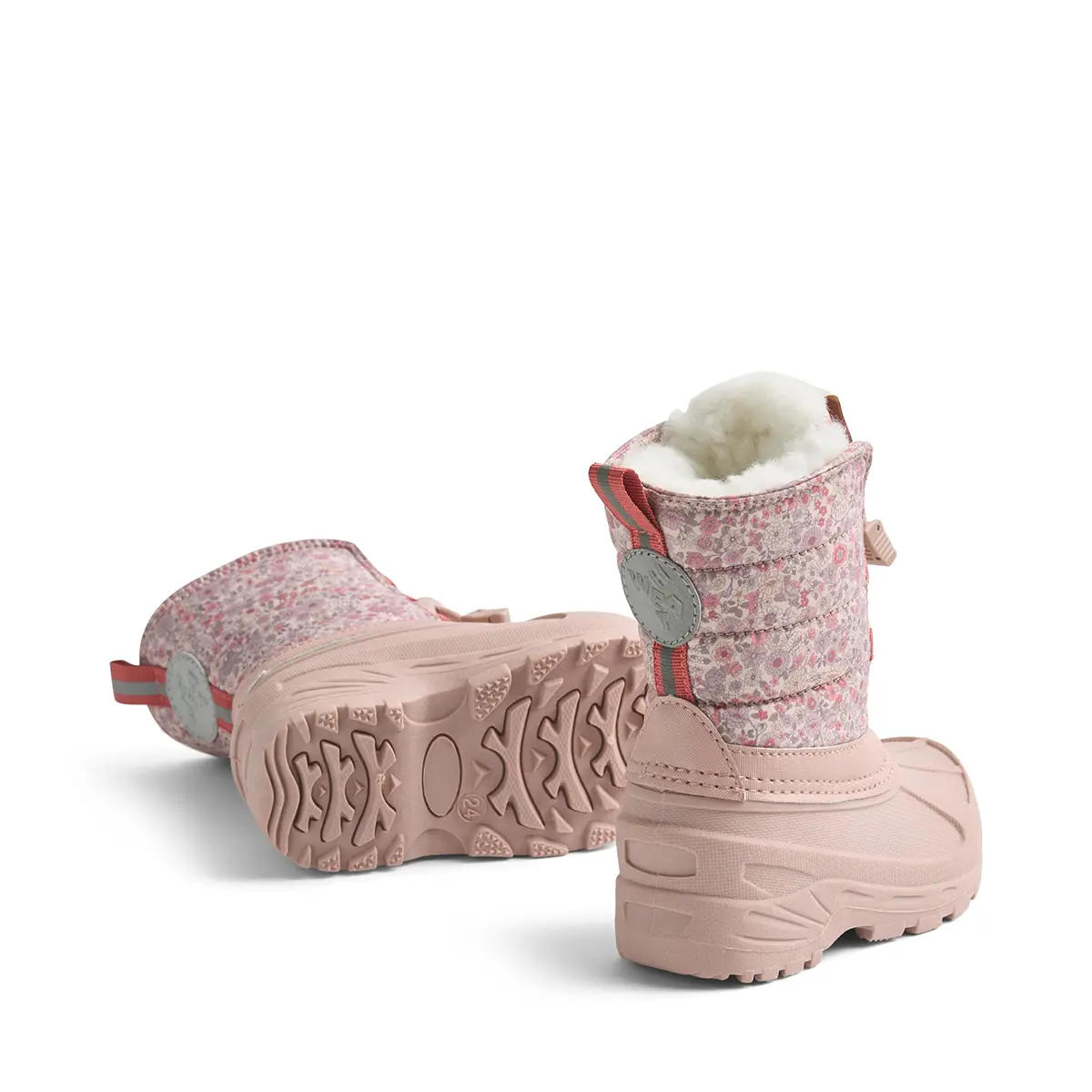 Wheat Winterstiefel Aleex „Rose Powder Flowers“, Wollfutter
