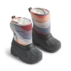 Wheat Winterstiefel Winty „Rainbow Waves“, Wollfutter