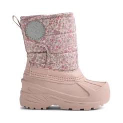 Wheat Winterstiefel Winty „Rose Powder Flowers“, Wollfutter