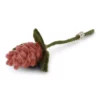 Gry & Sif Filzblumen „Artischockenblüte, rot“ 17cm