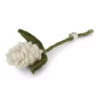Gry & Sif Filzblumen „Artischockenblüte, weiß“ 17cm