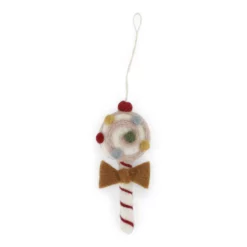 Gry & Sif Weihnachtsbaumschmuck „Lolli mit Schleife“
