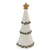 Gry & Sif „Weihnachtsbaum mit Stickerei, weiß“ H16cm