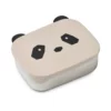 Liewood Arthur Lunchbox „Panda / Sandy“, Edelstahl mit Silikon-Deckel