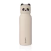 Liewood Falk Edelstahl Trinkflasche mit Tierdeckel „Panda Sandy" 350ml