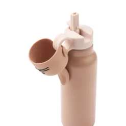 Liewood Falk Edelstahl Trinkflasche mit Tierdeckel „Rabbit Pale tuscany
