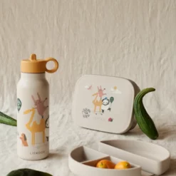 Liewood Falk Edelstahl Trinkflasche „Around the world / Sandy