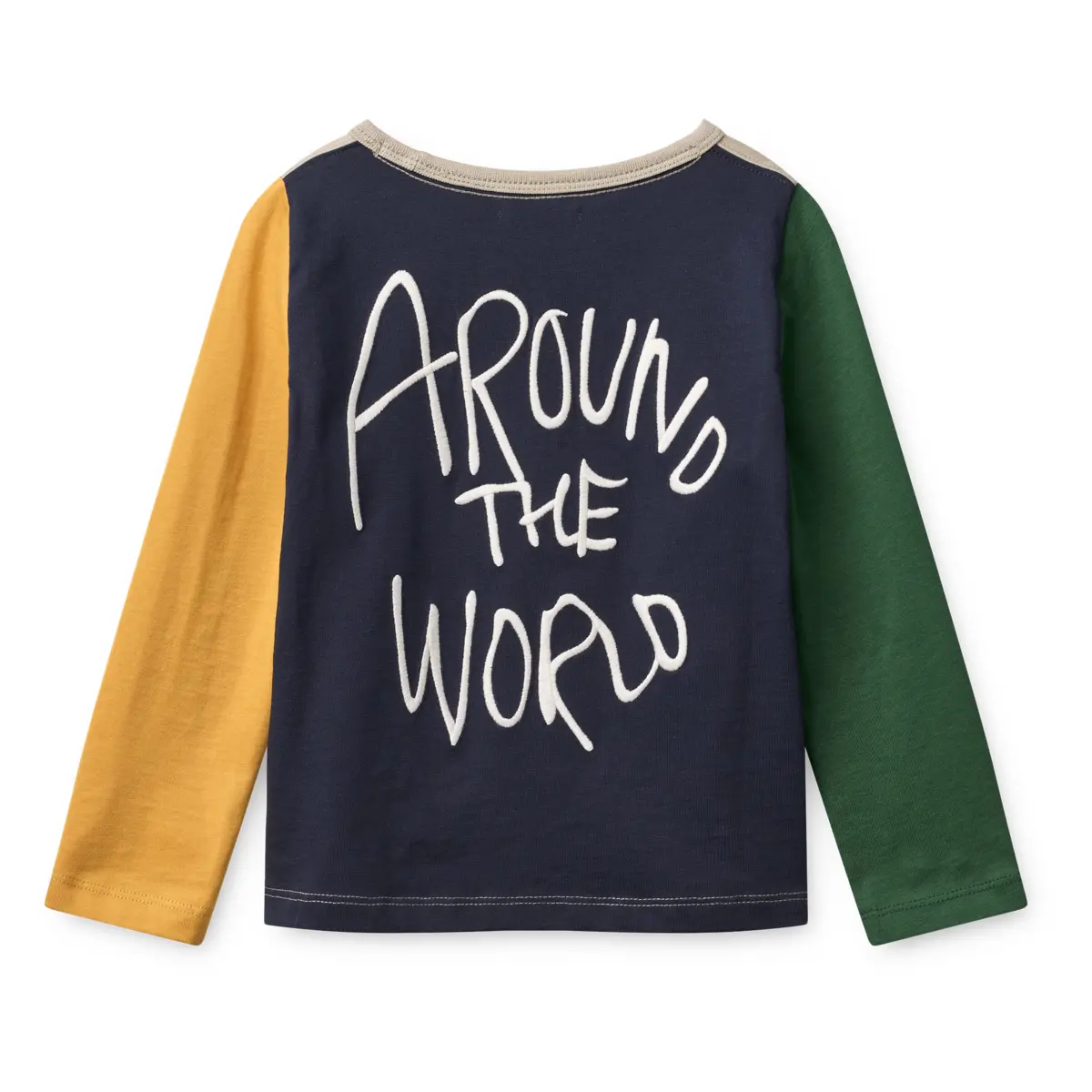 Liewood Langarm Kinder-T-Shirt Apia „Panda / Mist / Classic navy multi mix“