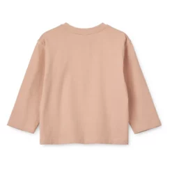 Liewood Langarm Kinder-T-Shirt Apia „Rabbit / Pale tuscany“