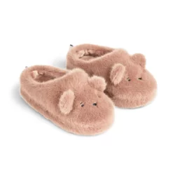 Liewood Plüsch Hausschuhe Aviaja „Bär / Pale tuscany“