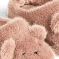 Liewood Plüsch Hausschuhe Aviaja „Bär / Pale tuscany“