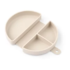 Liewood faltbare Snackbox Eugene „Around the world / Sandy“ aus Silikon