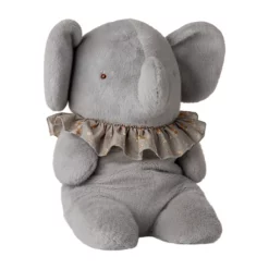 Maileg Elefant Plüsch, Groß - Blau/grau, H45cm