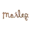 Maileg Holzlogo - Natur
