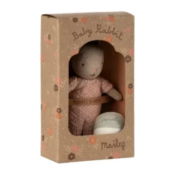 Maileg Kaninchen Set, Micro - Sand - Rosa