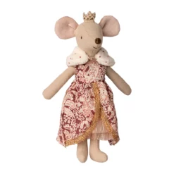 Maileg Königin Maus – Mama Maus mit königlichem Kleid und Schmuckkarton