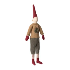 Maileg Pixy, Gr. 3 - Weihnachtswichtel Junge - Hose und Strickpullover, H49cm