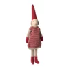 Maileg Pixy, Größe 1 - Weihnachtswichtel Mädchen - Strickkleid, H26cm
