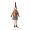 Maileg Pixy, Größe 4 -Weihnachtswichtel Mädchen - Rock und Strickjacke, H60cm