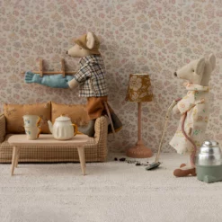 Maileg Puppenhaus Couchtisch, Maus - Natur