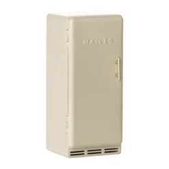 Maileg Puppenhaus Kühlschrank, Maus - Creme, H14cm