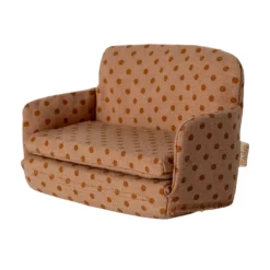 Maileg Puppenhaus Schlafsofa, Maus - Punkte, 8x11x5cm