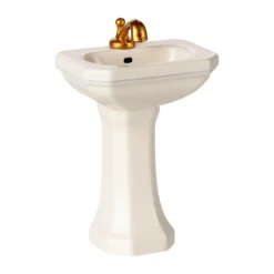 Maileg Puppenhaus Waschbecken, Maus - Creme, H8cm