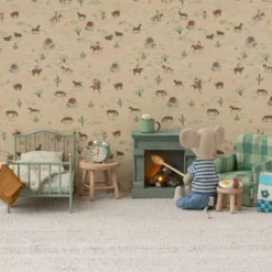 Maileg Puppenhaus Vintage Einzelbett, Maus - Mint Mood 1