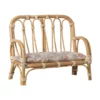 Maileg Rattan-Couch, Groß - Natur, 27x30x18cm