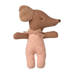 Maileg Schläfrige Babymaus in Matchbox - Rose