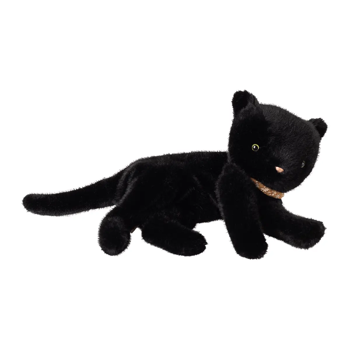 Maileg Schlafendes Kätzchen Plüsch, Medium - Schwarz, H37cm