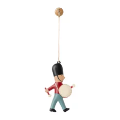 Maileg Weihnachtsbaumschmuck Metallornament, Guard - Trommel