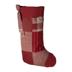 Maileg Weihnachtsstrumpf - Karriert, H59cm