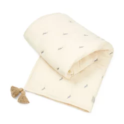 Cam Cam Decke „Blueberries“, bestickt, OCS, 120x90cm