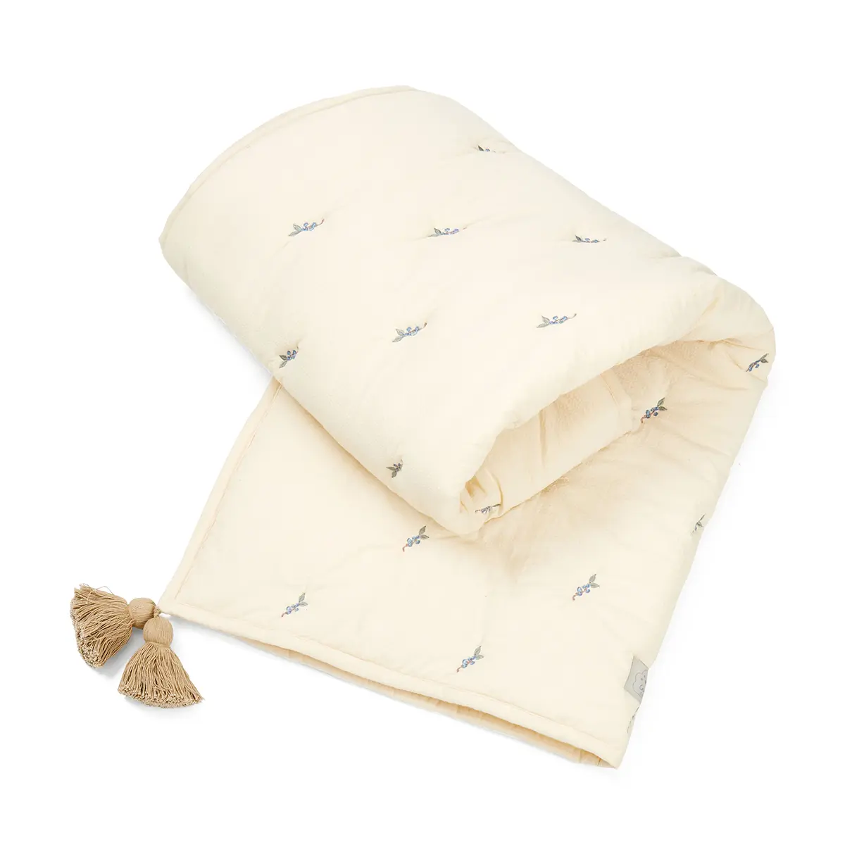 Cam Cam Decke „Blueberries“, bestickt, OCS, 120x90cm