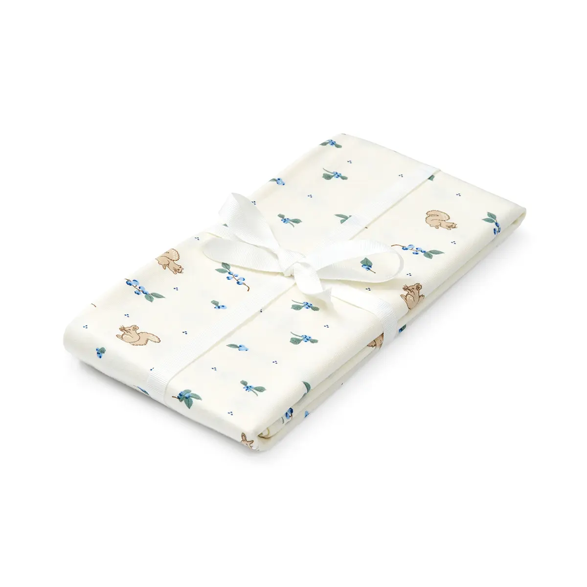 Cam Cam Jersey Wickeltuch „Blueberries“, GOTS, 80x80cm