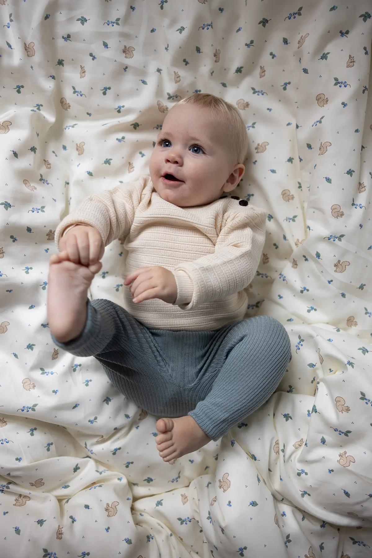 Cam Cam Junior Bettwäsche „Blueberries“ – 100x140cm / 40x45cm