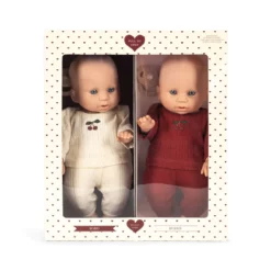 Konges Sløjd Baby Puppen „Bobo & Bobbie“