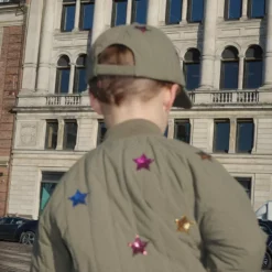 Konges Sløjd Bomberjacke Juno „Kalamata“ mit Pailletten