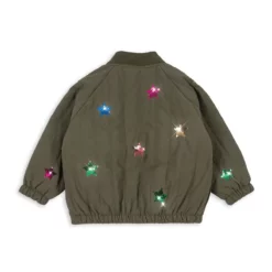 Konges Sløjd Bomberjacke Juno „Kalamata“ mit Pailletten