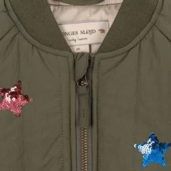 Konges Sløjd Bomberjacke Juno „Kalamata“ mit Pailletten