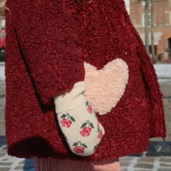 Konges Sløjd Fleecemantel Calin „Cabernet“