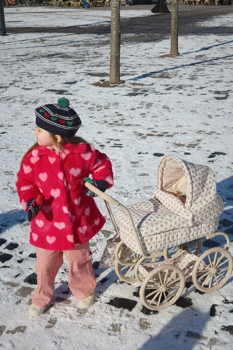 Konges Sløjd Fleecemantel Fuzzie „Amour Jazzy“