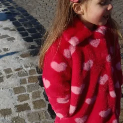 Konges Sløjd Fleecemantel Fuzzie „Amour Jazzy“