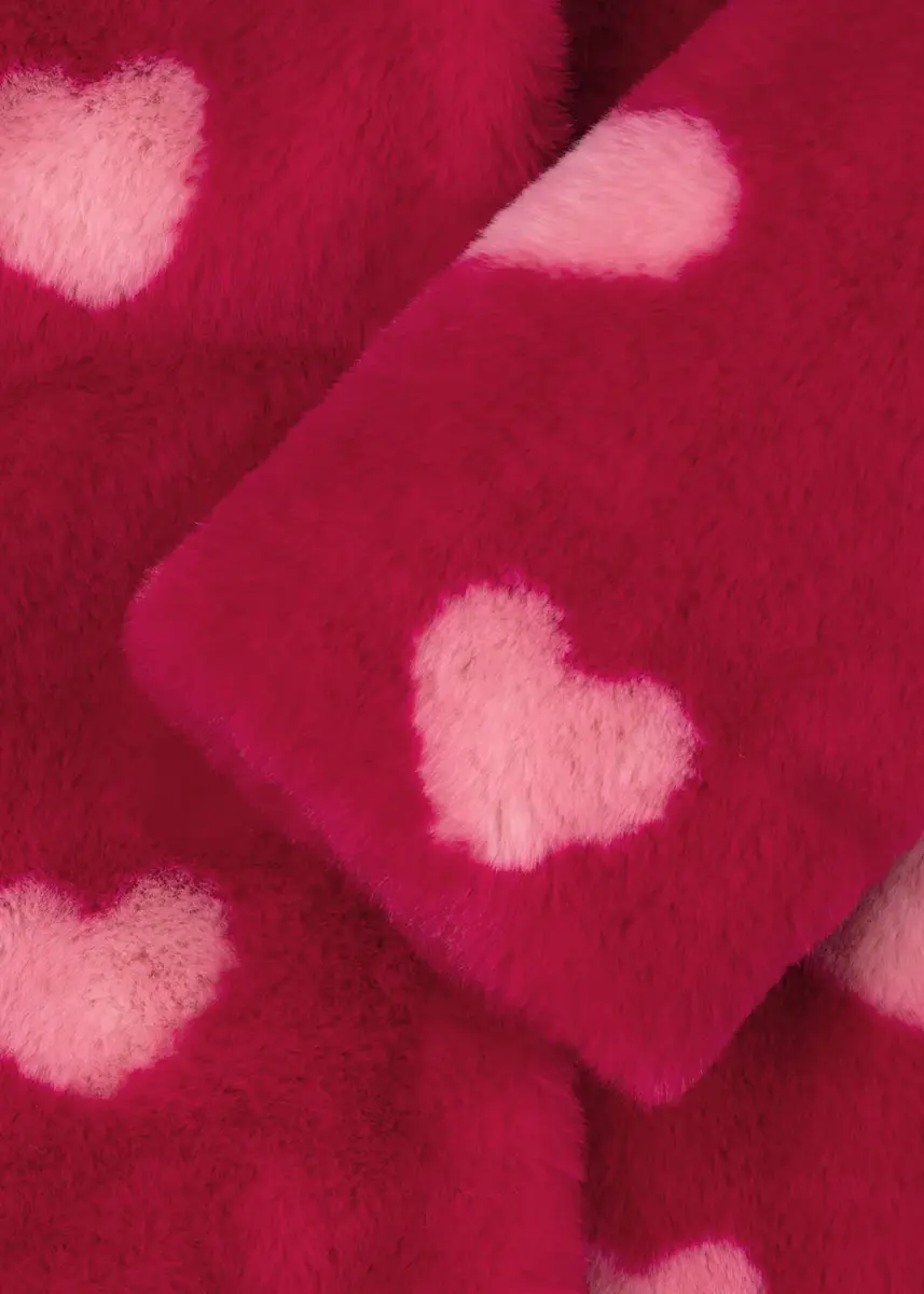 Konges Sløjd Fleecemantel Fuzzie „Amour Jazzy“